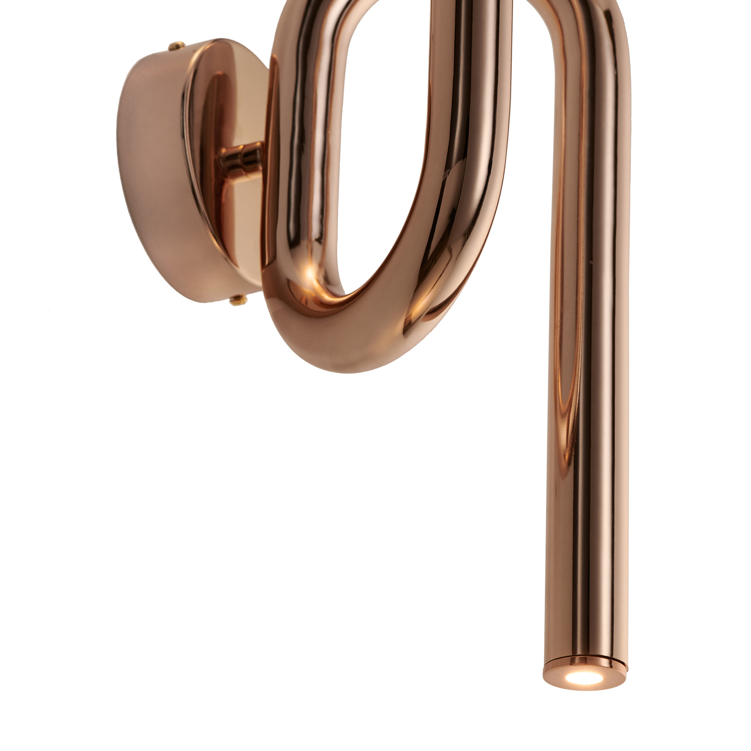 Lampa ścienna MYK LED miedziana 40 cm - obrazek 8