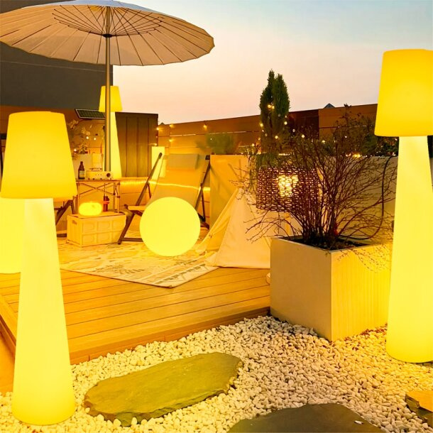 Lampa ogrodowa stojąca GARDENA XL LED RGBW 16 kolorów 180 cm - obrazek 6