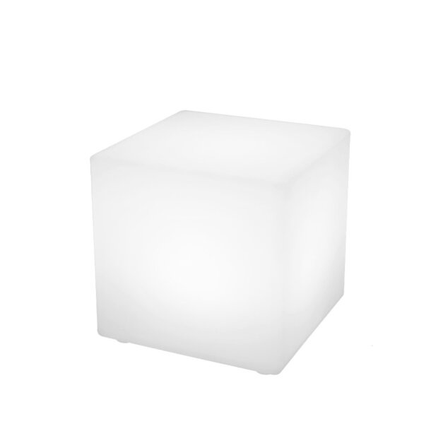 Lampa ogrodowa kostka CUBIC LED M RGBW 16 kolorów 35 cm - obrazek 6
