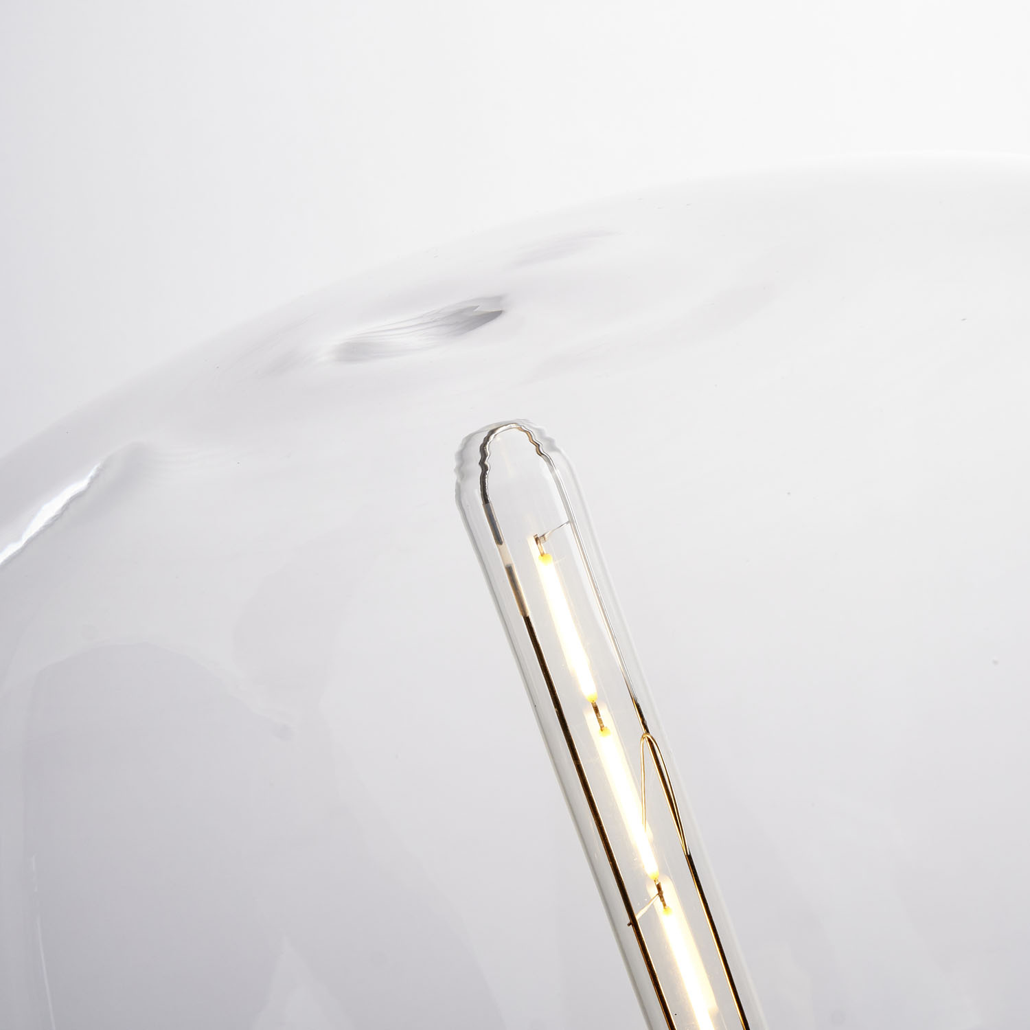 Lampa stołowa FATA transparentno złota 35 *46 cm - obrazek 13