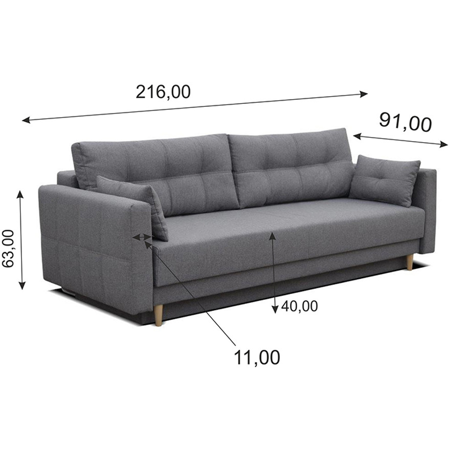 Sofa wersalka ELAN kronos 09 - obrazek 5