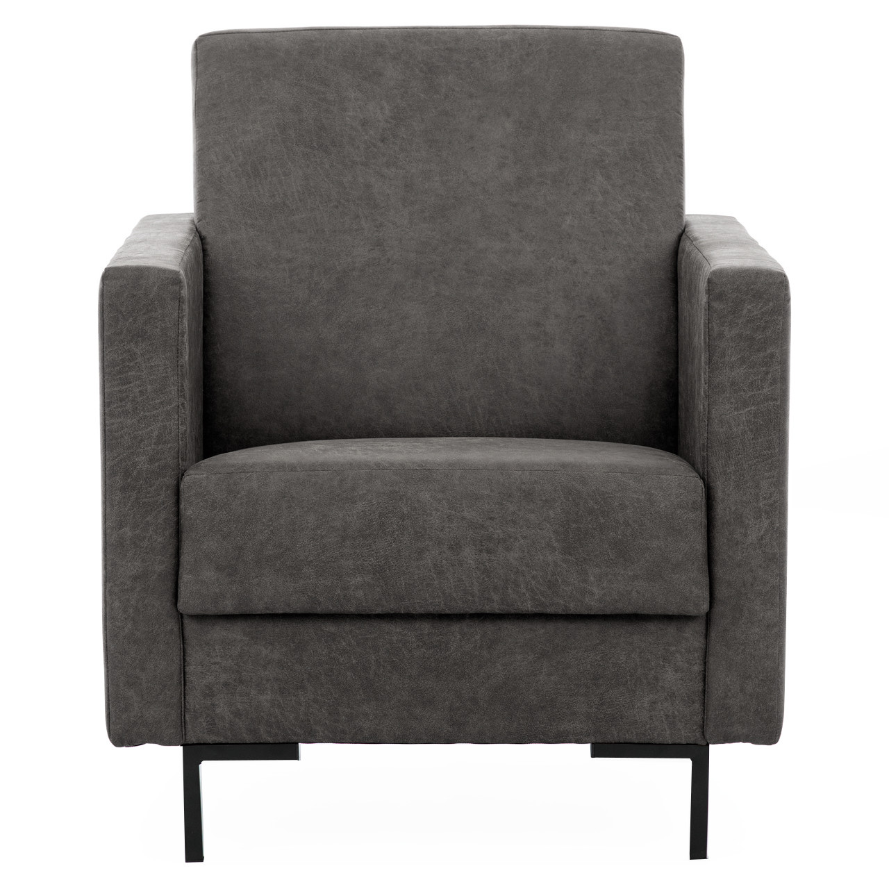 Fotel SELVA A manila dark grey czarny - obrazek 3