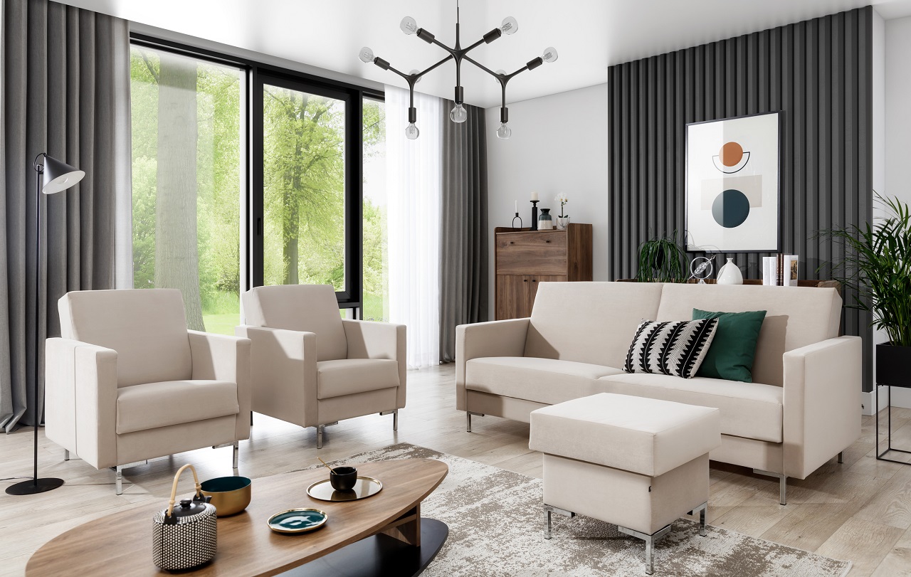 Fotel SELVA A madone 17031 chrom - obrazek 5