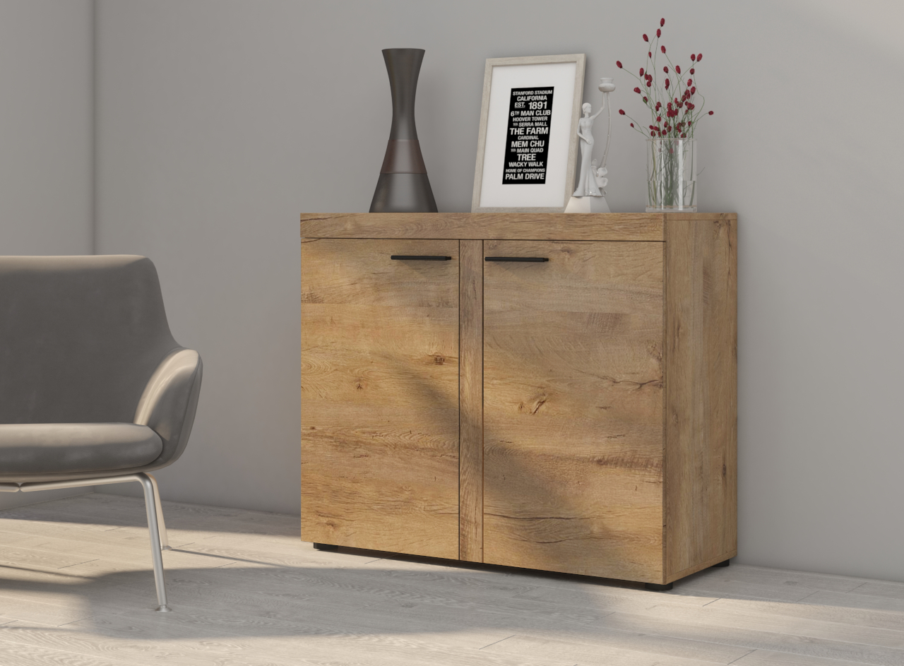 Komoda RODOS 2D dąb lefkas - obrazek 4