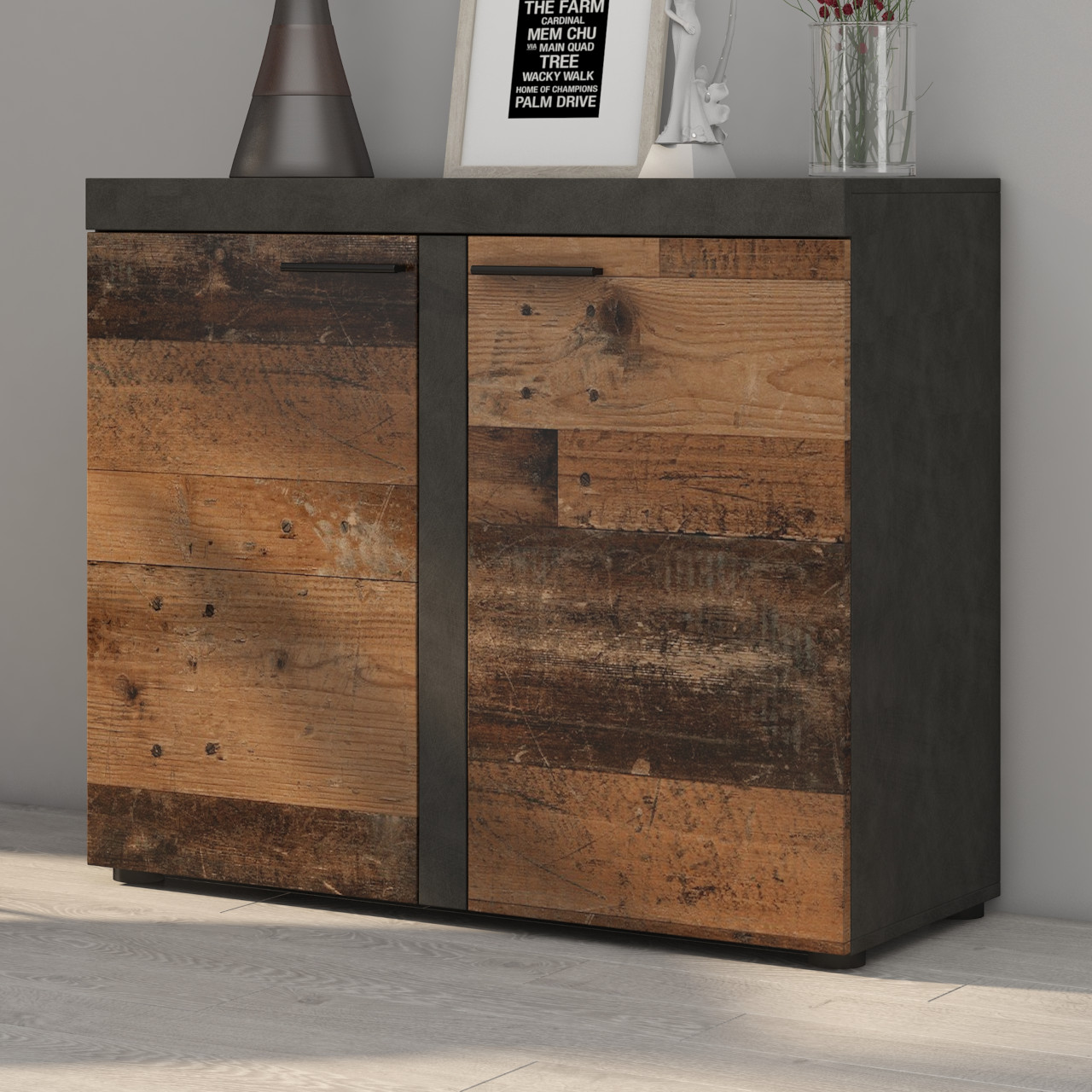 Komoda RODOS 2D matera / old style - obrazek 4