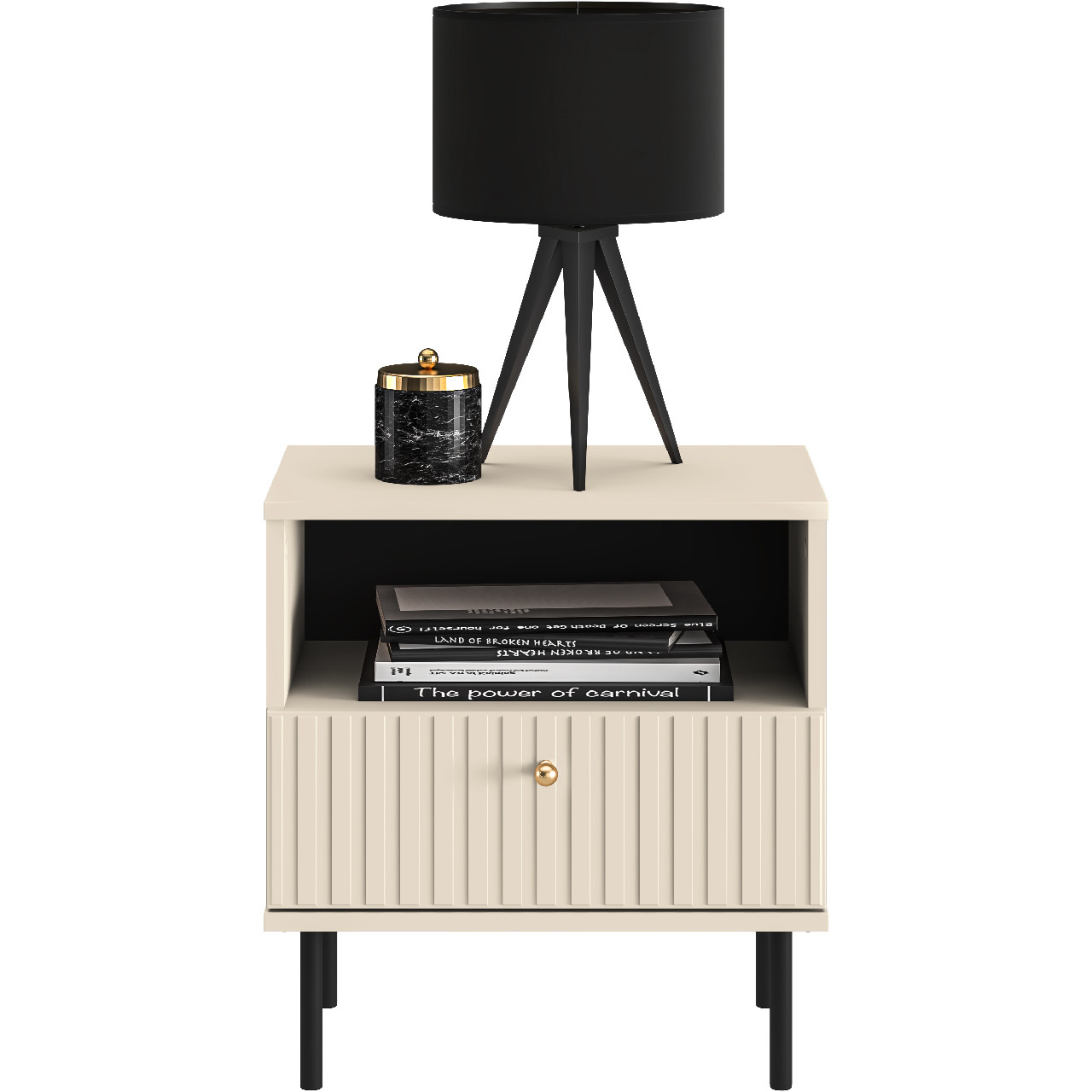 Szafka nocna ALVARO 07 kaszmir - obrazek 3