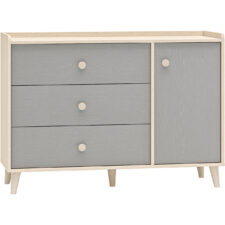 Komoda EVE 05 piasek pustyni / szary pallad