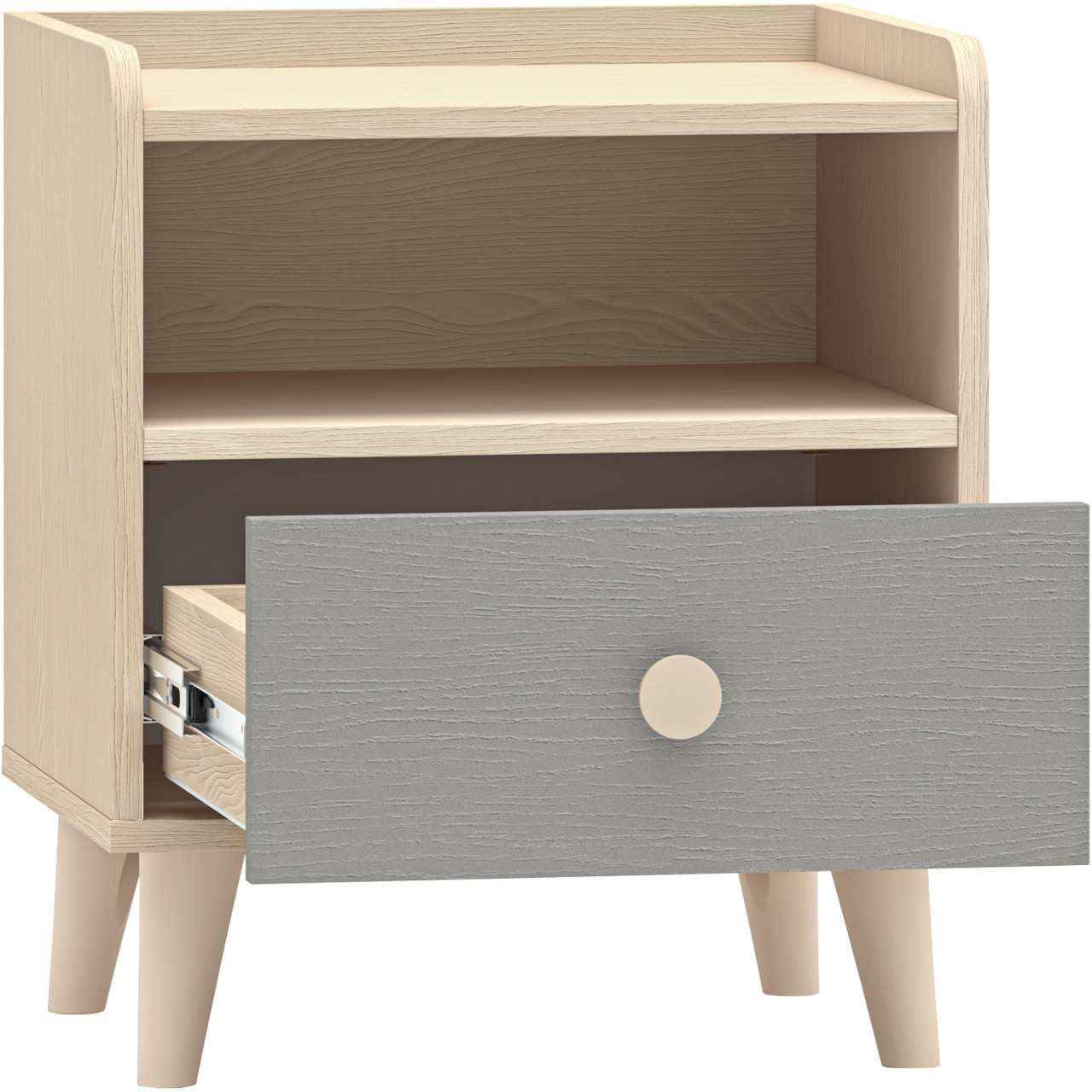 Szafka nocna EVE 10 piasek pustyni / szary pallad - obrazek 4