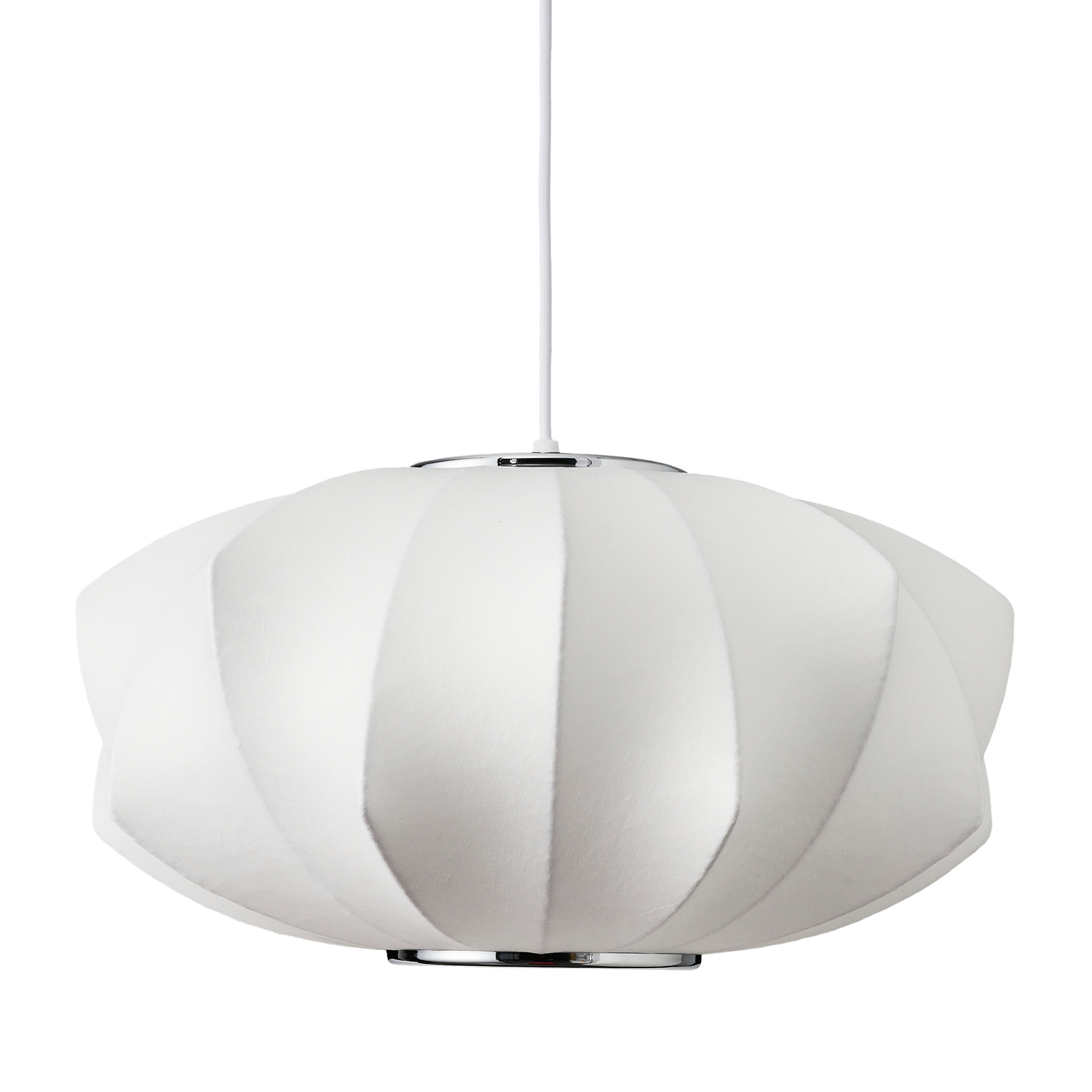Lampa wisząca SILK V-shape biała 45 cm - obrazek 3