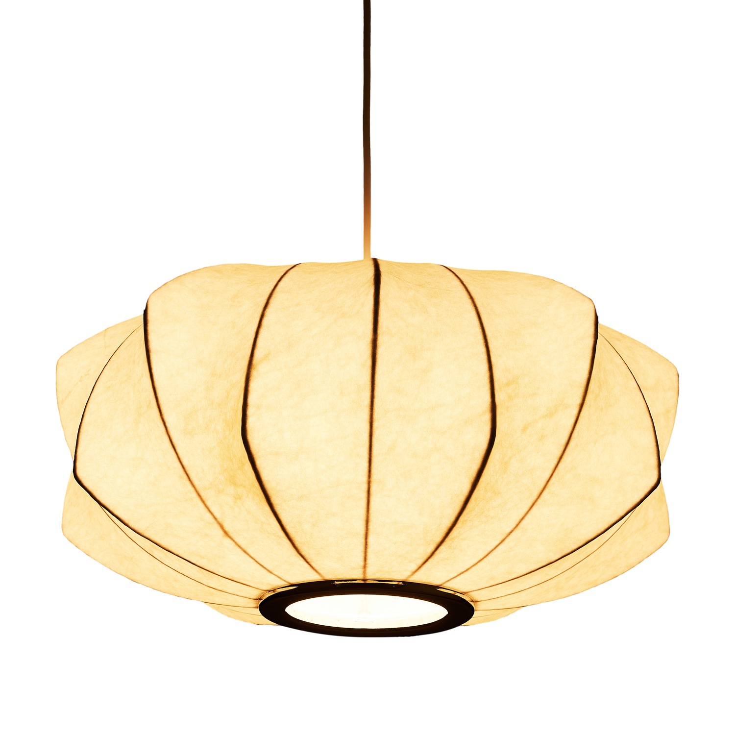 Lampa wisząca SILK V-shape biała 45 cm - obrazek 4