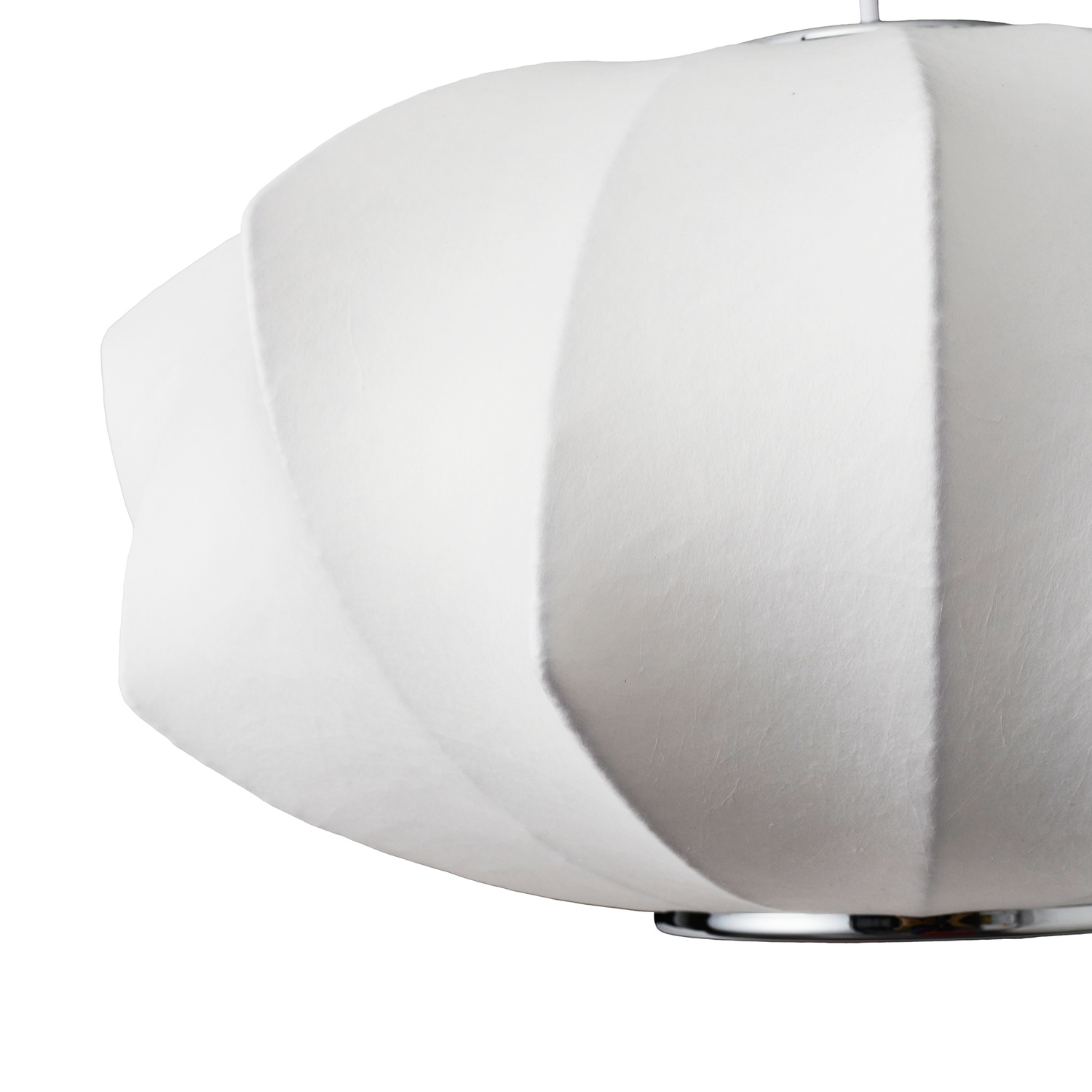 Lampa wisząca SILK V-shape biała 45 cm - obrazek 8