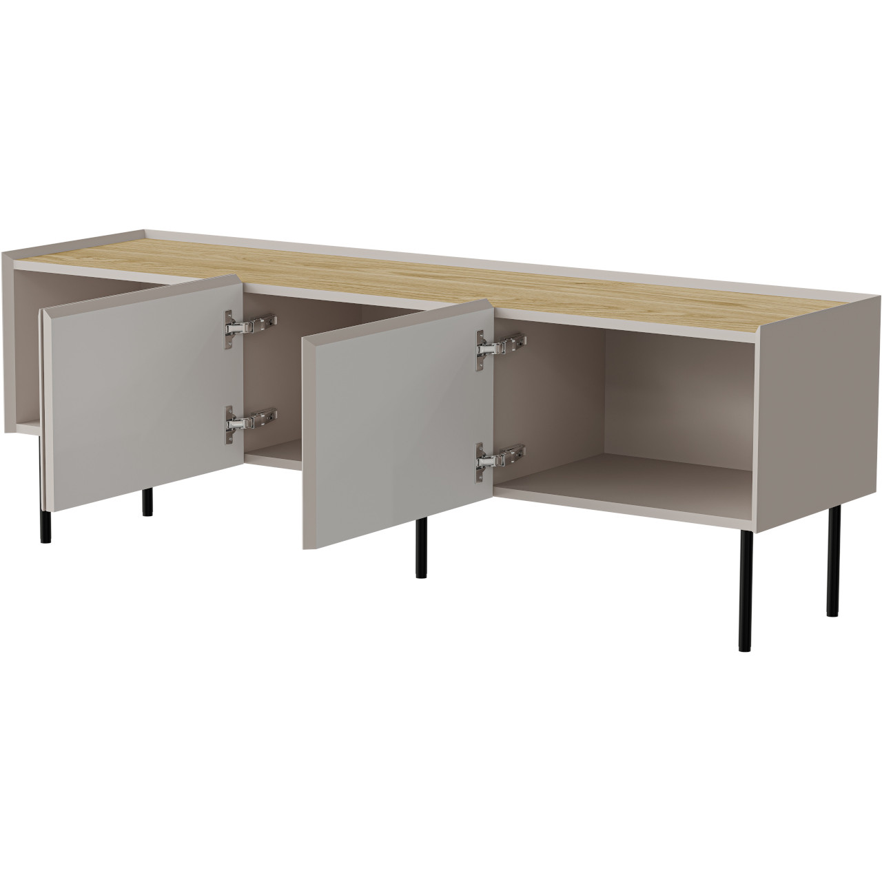 Komoda RTV INGRID 150 kaszmir - obrazek 3