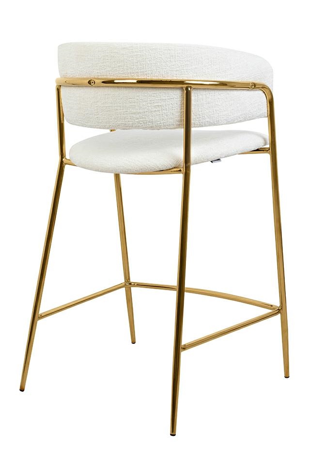 Krzesło barowe DELTA 65 białe - obrazek 4