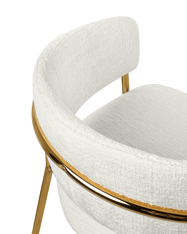 Krzesło barowe DELTA 65 białe - obrazek 9