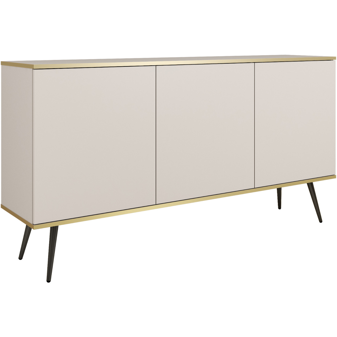 Komoda ARA K160 beż + czarny