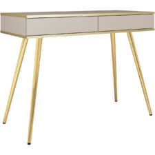 Toaletka ARA T102 beż + złoty