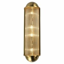 RICHMOND lampa ścienna LEEZA szczotkowane złoto