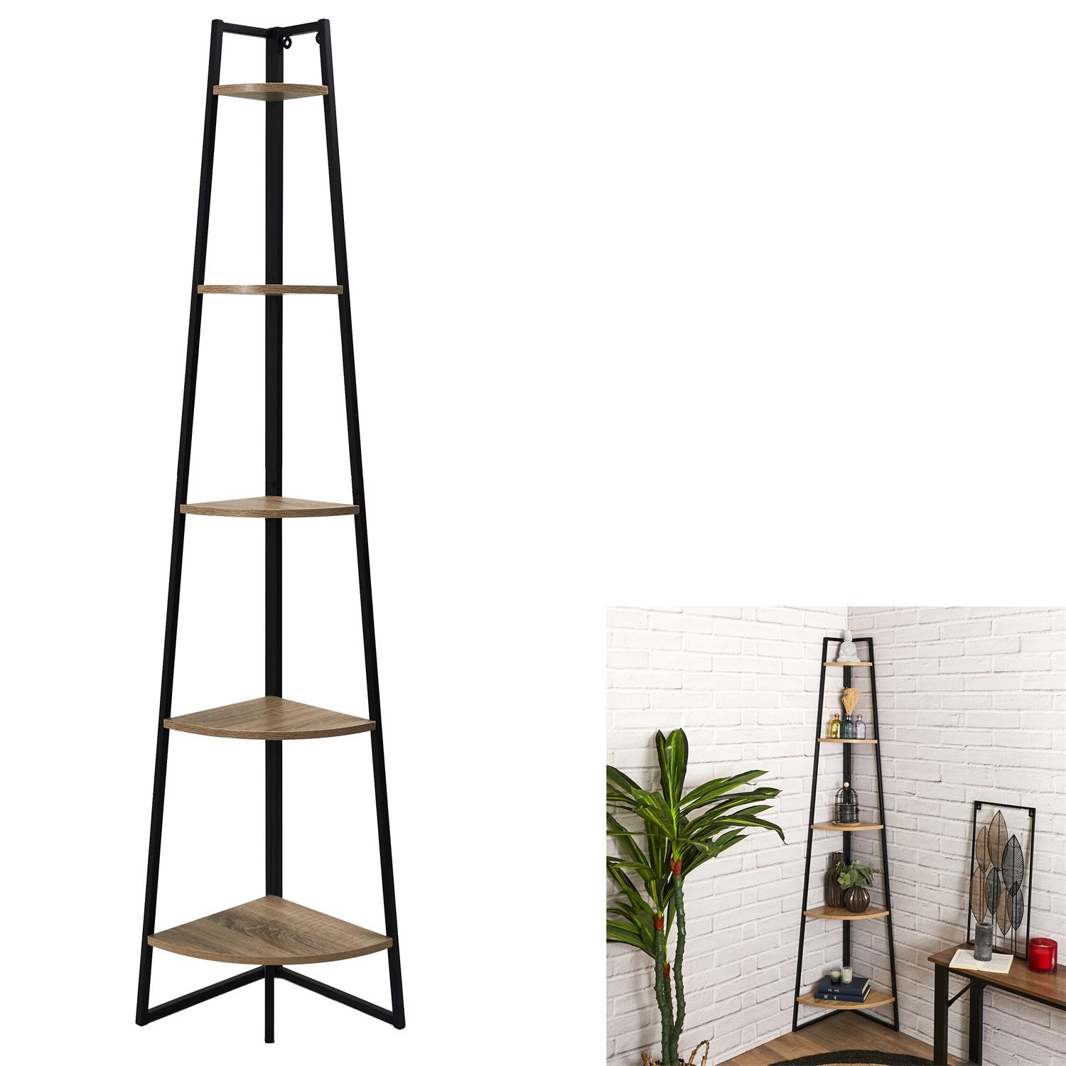 Regał Corner II narożny z 5 półkami - obrazek 4