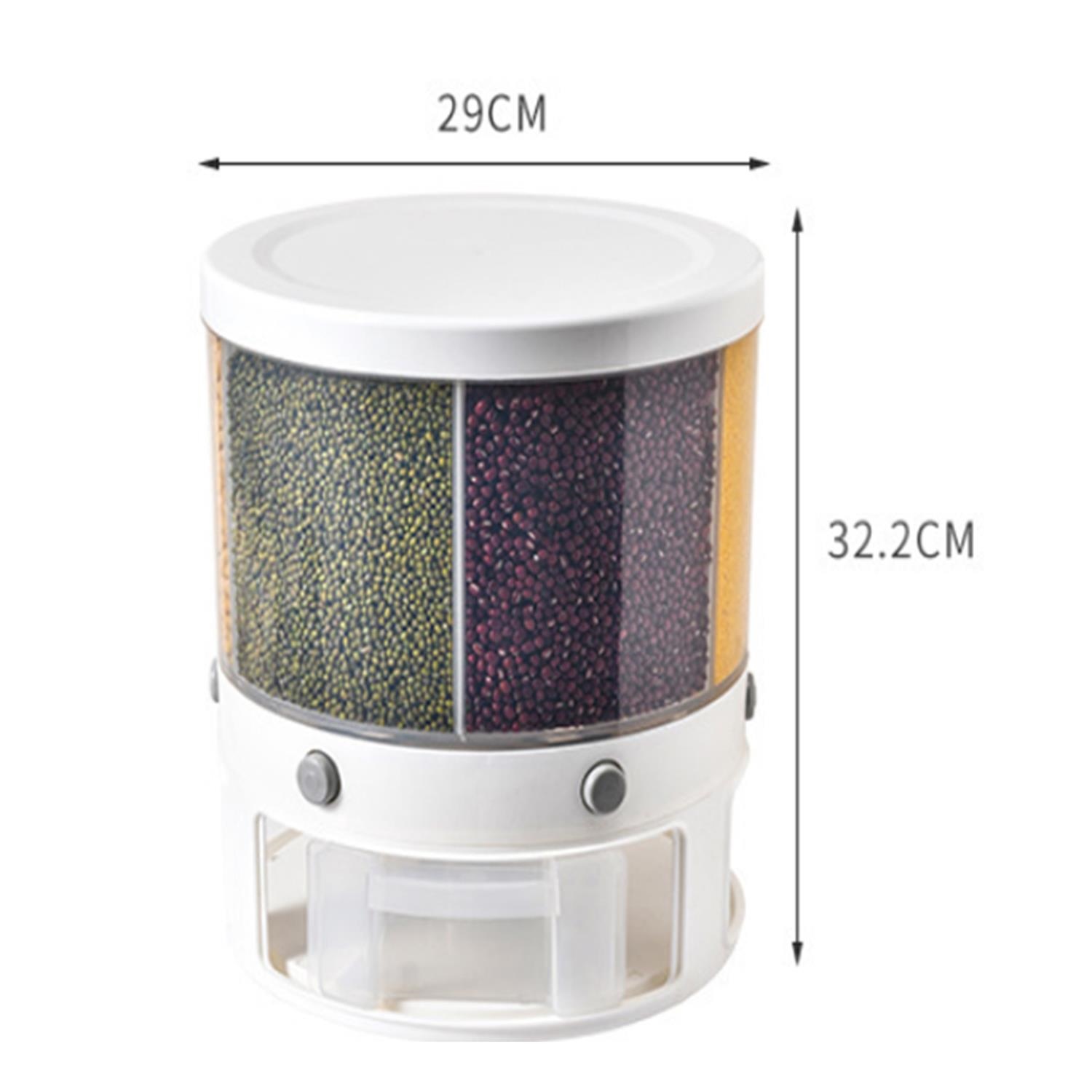 Dozownik obrotowy 6 komórek po 1,5L - obrazek 12