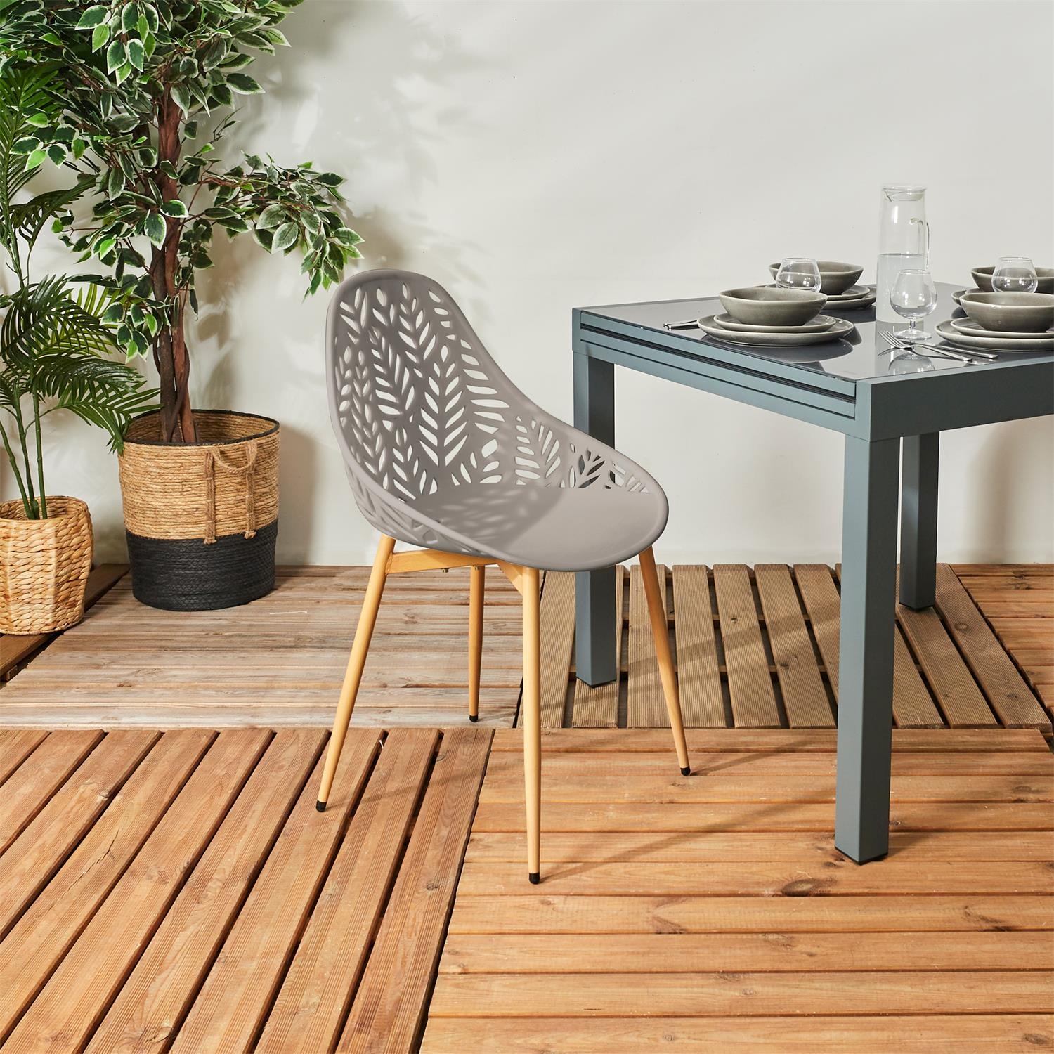 Krzesło Lucena beżowe - obrazek 3