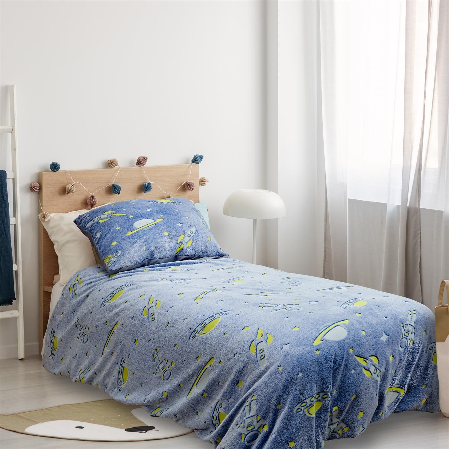 Komplet pościeli dziecięcej 140x200 fluorescencyjnej - obrazek 6