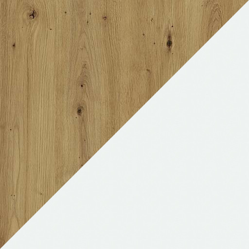 Szafka dolna pod zlew D60ZL ELLEN 03 dąb artisan / szary - obrazek 6