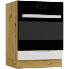 Szafka pod piekarnik DK60 ELLEN 07 dąb artisan / szary