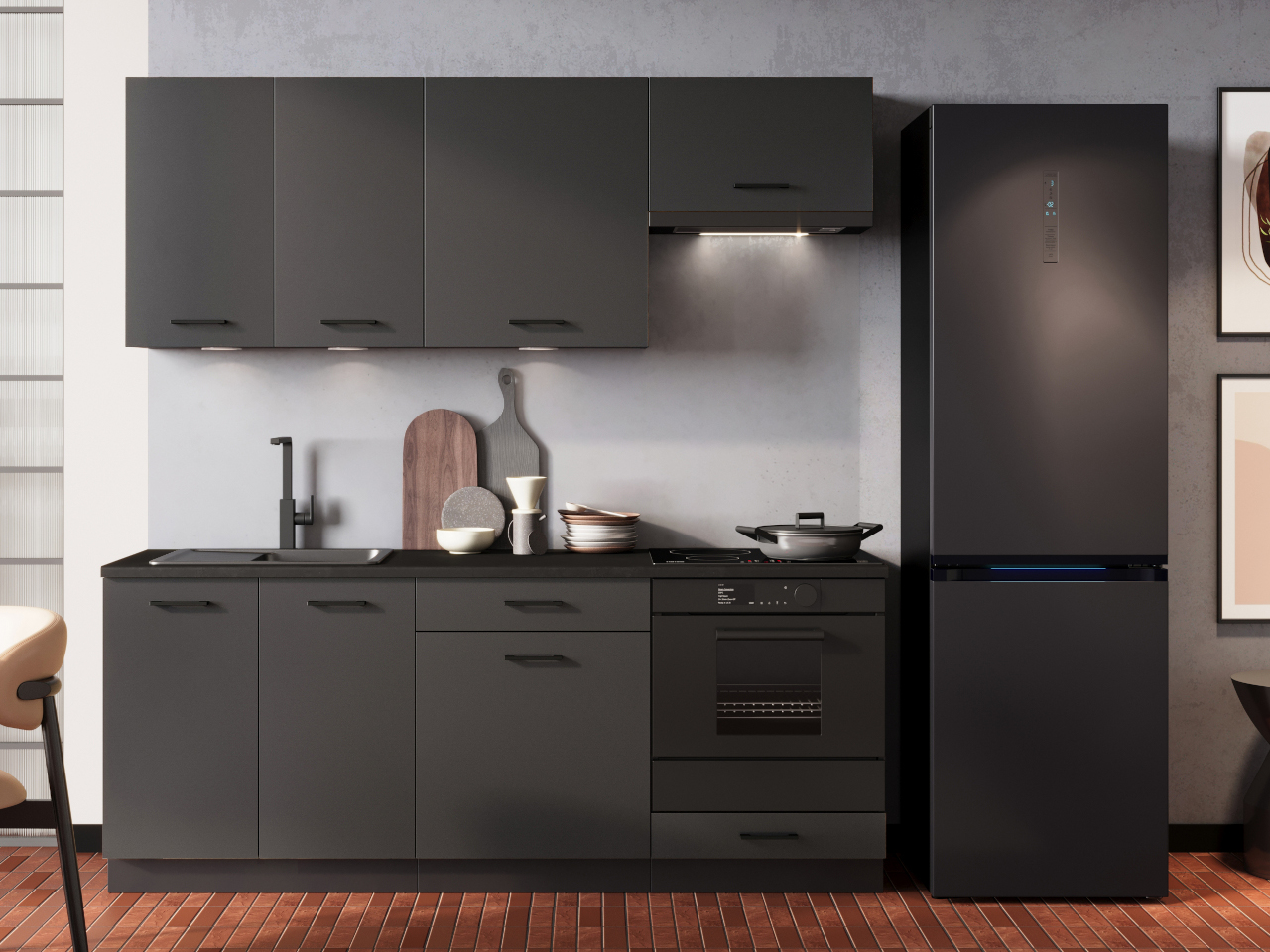 Front do zmywarki 60PO ELLEN 15 grafit - obrazek 5