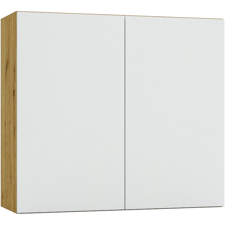 Szafka górna W80 ELLEN 17 dąb artisan / szary