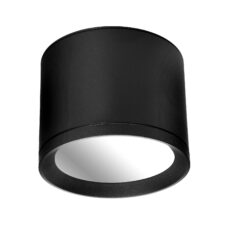 Tuba GX53 natynkowa czarna CY-37 IP54