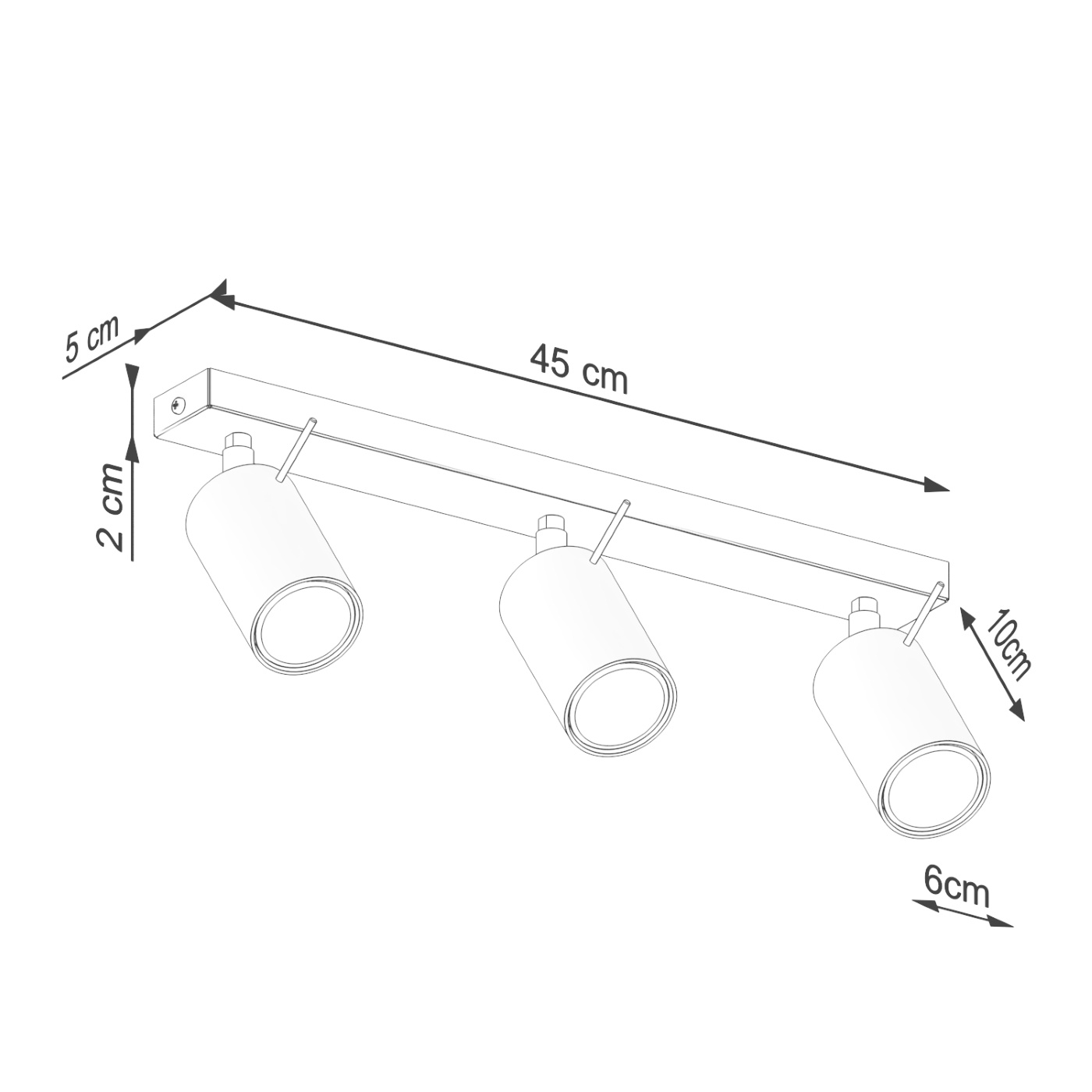 Plafon RING 3L beżowy - obrazek 10