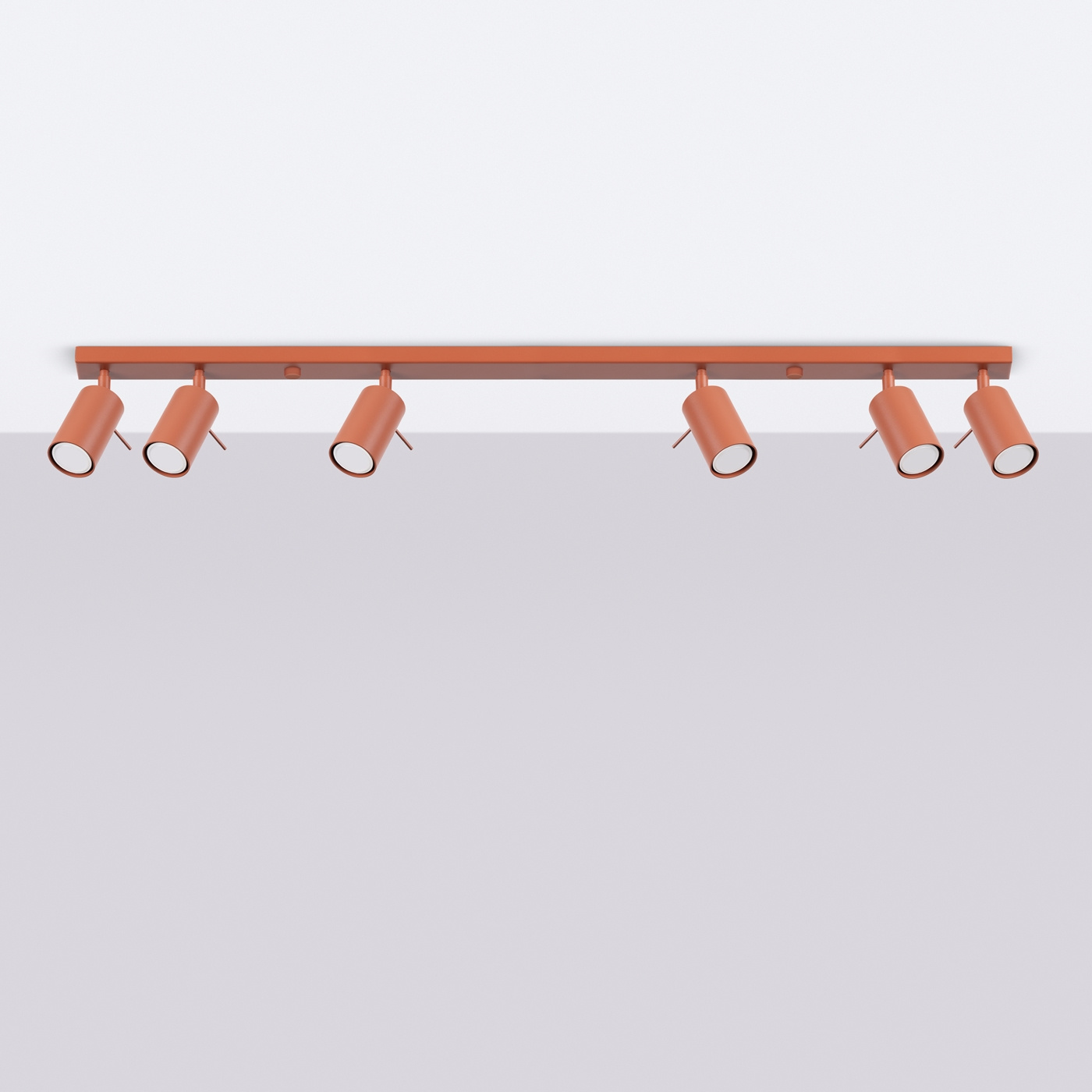 Plafon RING 6L ochra czerwona - obrazek 3