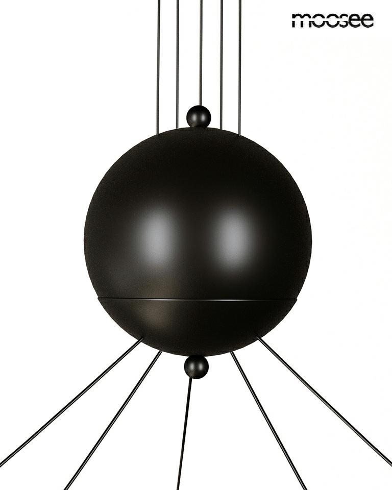MOOSEE lampa wisząca OCTO 5 czarna - obrazek 5