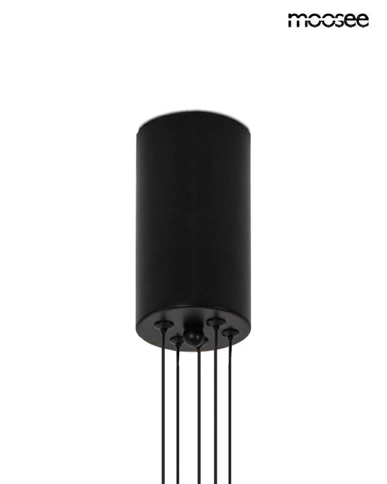 MOOSEE lampa wisząca OCTO 5 czarna - obrazek 7