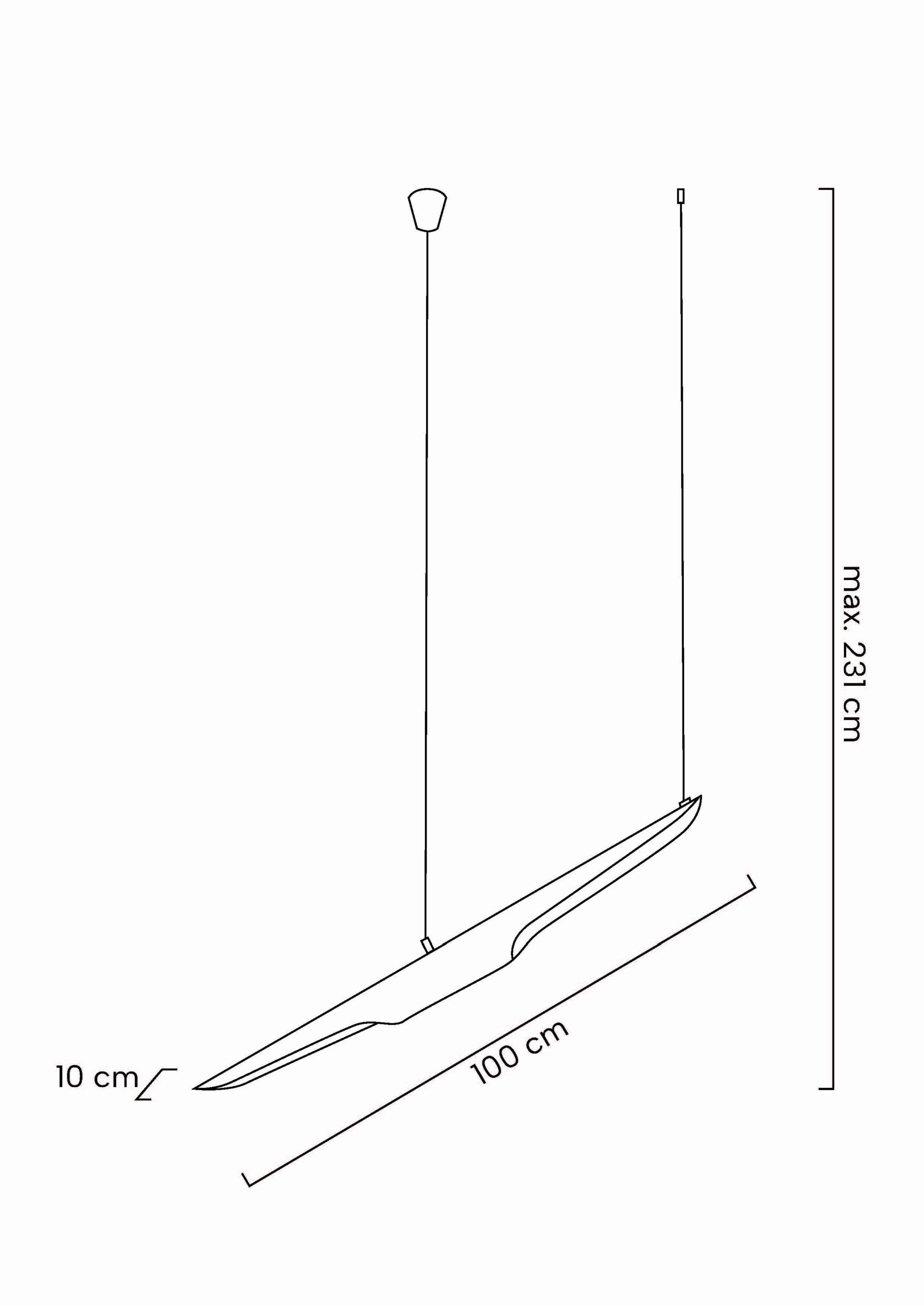 MOOSEE lampa wisząca CONTEO czarna - obrazek 11