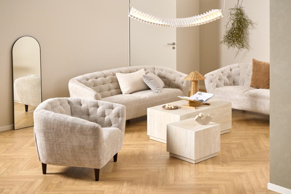 Fotel Ria beżowy Juto 4 - obrazek 5