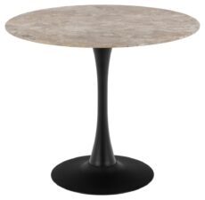 Stół Malta polerowana ceramika brąz Aberta