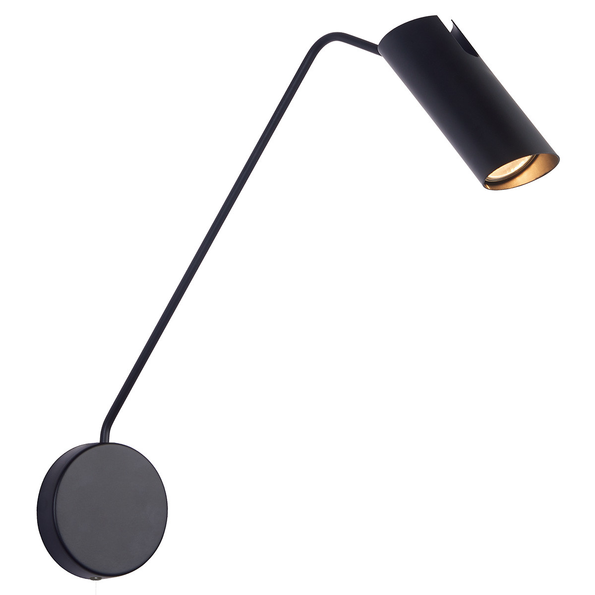 Kinkiet z wysięgnikiem Futuro czarny 1xGU10 - obrazek 5