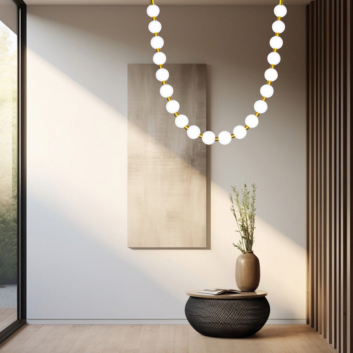 Lampa wisząca Dorado Rope 4 m złota LED CCT - obrazek 3