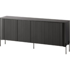 Komoda VENICE 190 4D czarny