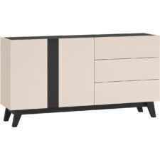 Komoda SABLE 03 kaszmir / czarny