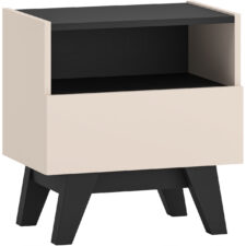 Szafka nocna SABLE 06 kaszmir / czarny