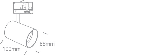 TIVA czarny GU10 - obrazek 4