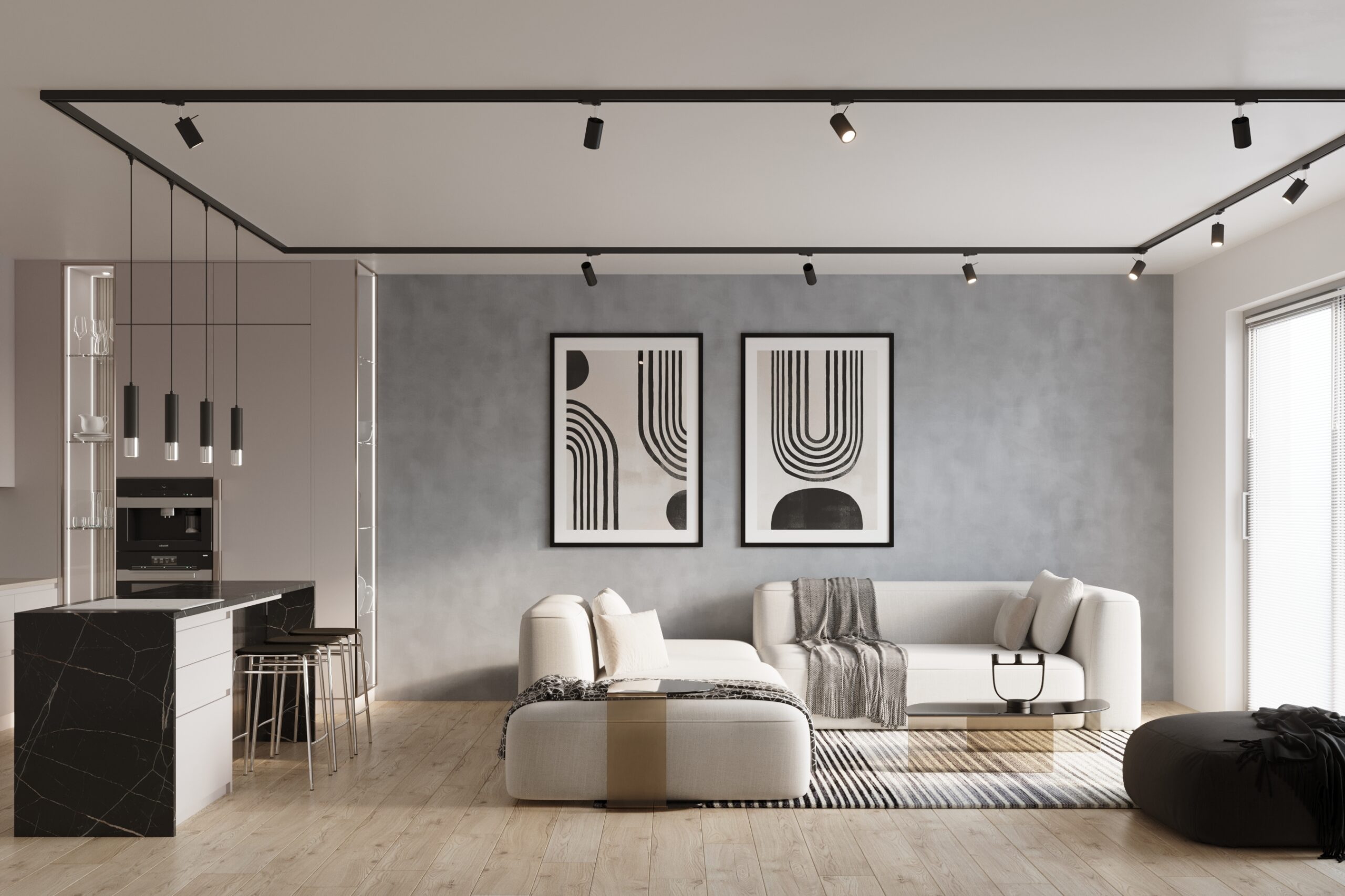 LOOPEZ czarny/miedź GU10 4000K 7W 530lm - obrazek 4