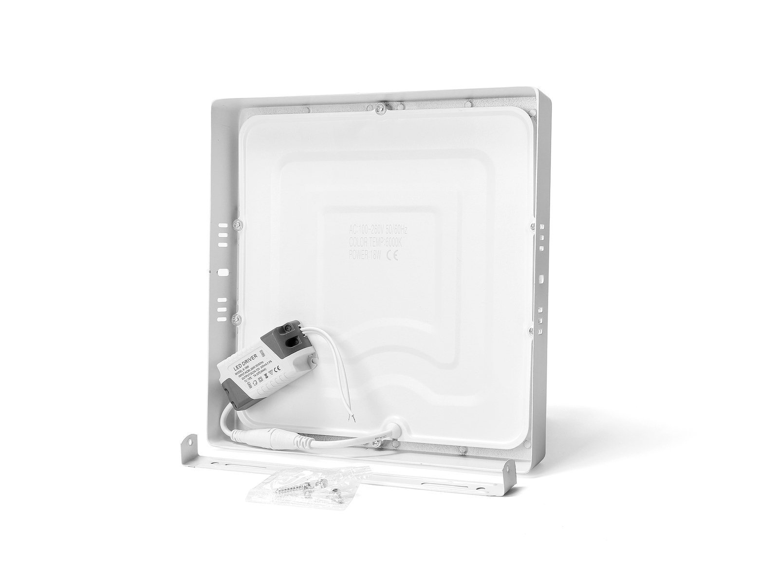 Panel LED PLAFON NATYNKOWY KWADRAT 18W b.neutralna - obrazek 5