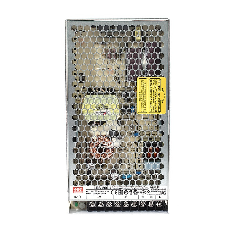 Zasilacz do szyn magnetycznych 200W LRS-200-48 - obrazek 3