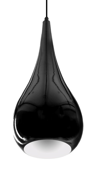 Lampa wisząca Kropla E27 czarna HY-2701 - obrazek 4