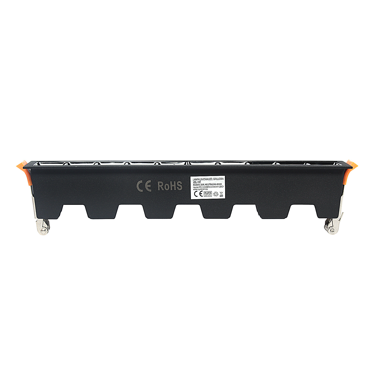 Lampa liniowa Led podtynkowa 20W 3000K czarna JDL-10T - obrazek 6