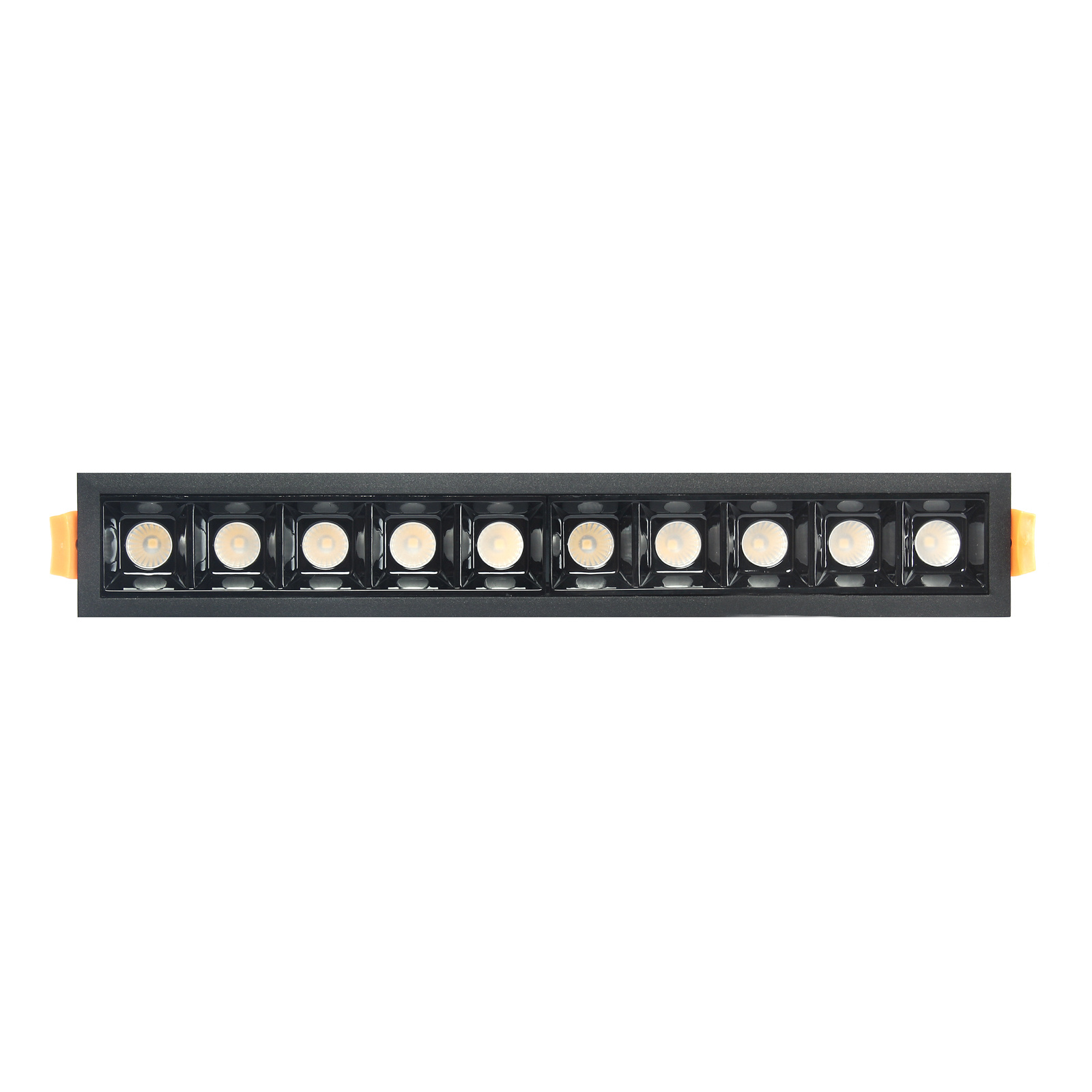 Lampa liniowa Led podtynkowa 20W 3000K czarna JDL-10T - obrazek 7