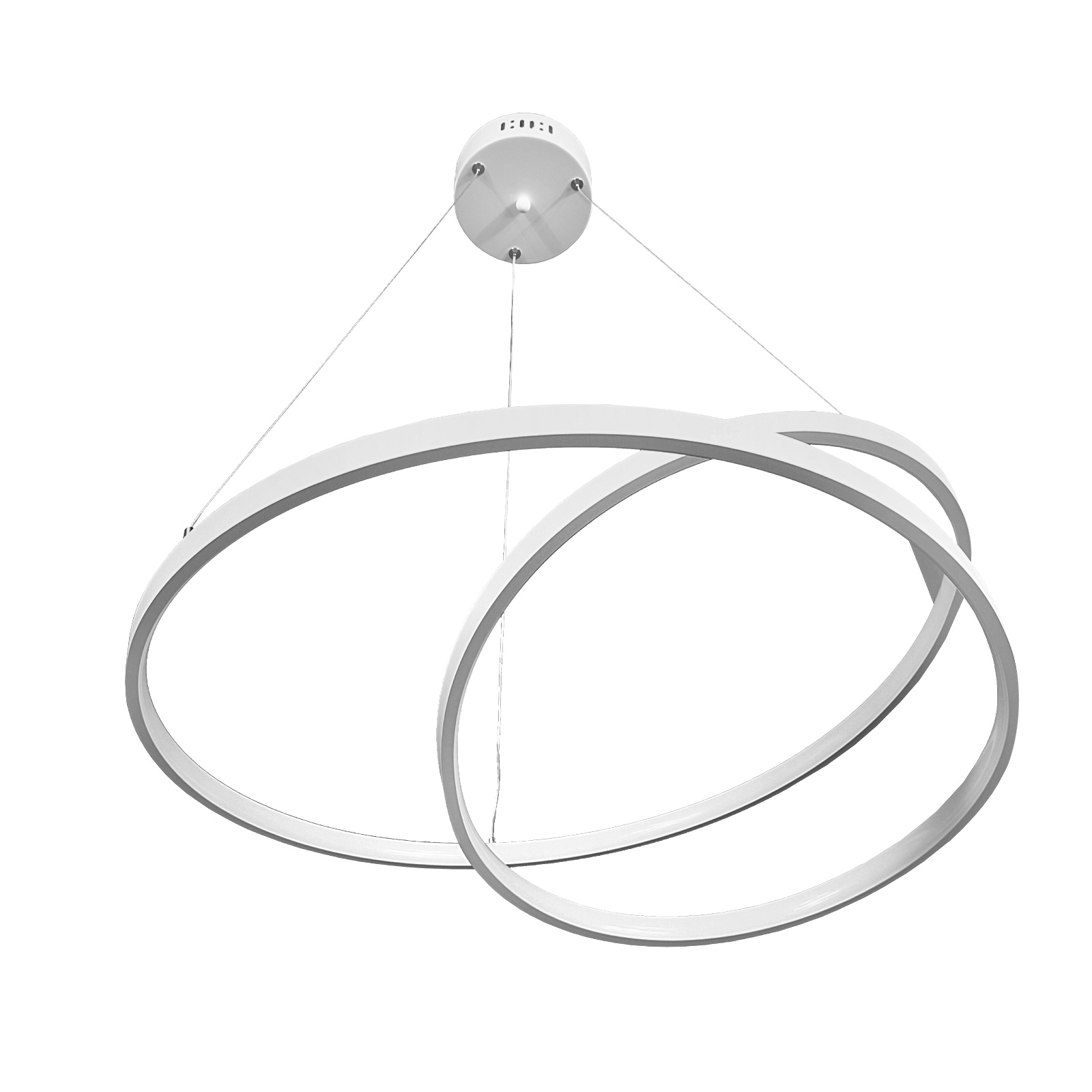 Lampa wisząca led 60w biała DL-J06 + Pilot MONA - obrazek 4